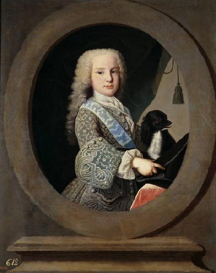 Francois-Joseph Heim Retrato del infante Sweden oil painting art